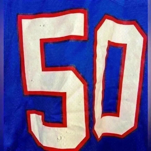 Buffalo Bills Blue #50 Alonso Jersey - Picture 5 of 7